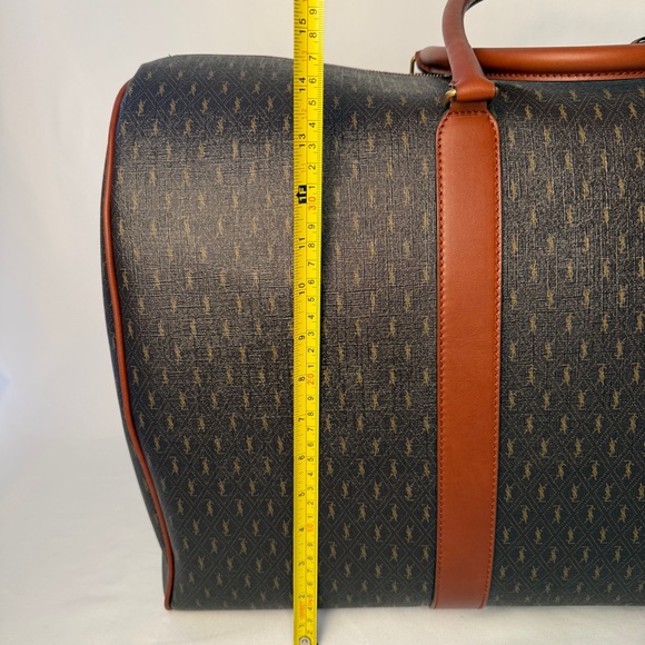 NEW YSL DUFFLE TRAVEL BAG WITH STRAP  Yves Saint Laurent - Picture 13 of 16